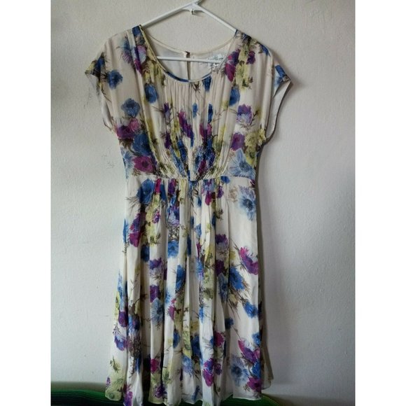 Boden Dresses & Skirts - BODEN CECILY Special occasion DRESS WH597 SIZE US 4 Multi-color Floral NWT lined